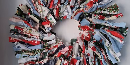 Rag Wreath Workshop \ud83c\udf84