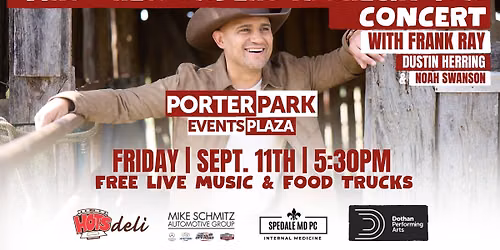First Responders Appreciation Concert at Porter Park
