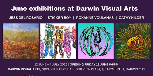 June Exhibitions at Darwin Visual Arts