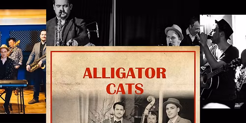 THE ALLIGATOR CATS catch the downtown train to the Landmark 