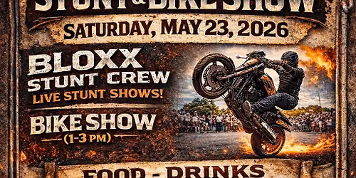 Shipyard Harley Davidson RAFFLE! Stunt Show, Bike Show, Ganes, Food, Desserts 