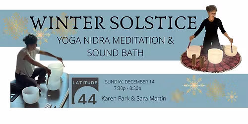 WINTER SOLSTICE \u2744\ufe0f Yoga Nidra Meditation & Sound Bath