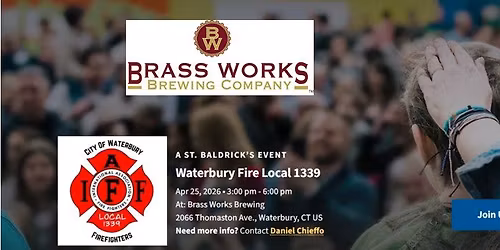 St. Baldricks's Event with Waterbury Fire Local 1339