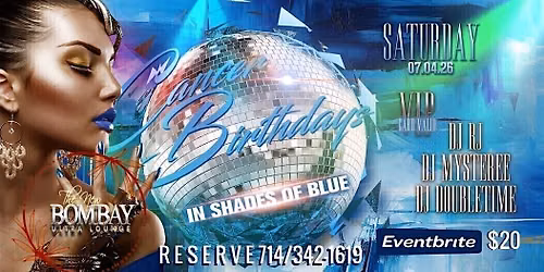 IN Shades of Blue, Cancer B-Days Edition, BOMBAY Ultra Lounge