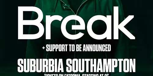 ADHDNB x PND x TDS x TSS PRESENT: BREAK + SUPPORT TBA