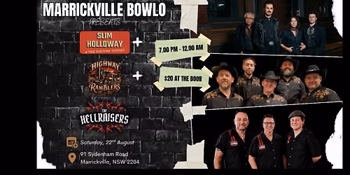 Country & Rockabilly takes over Marrickville Bowlo