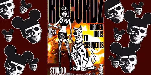 Ripcordz with Broken Idols and TV Casualties