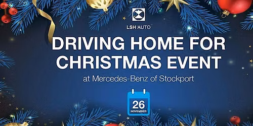 LSH Auto Stockport Christmas Markets 2026