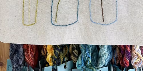 Embroidered Market Tote