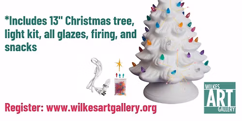 Pottery Glazing Party ~ Heirloom Christmas Trees