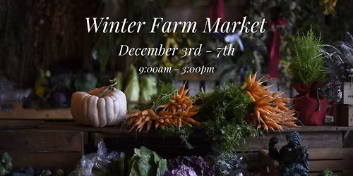 Winter Farm Market
