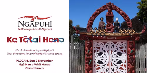 Christchurch: Ka T\u0101tai Hono | Ng\u0101 Hau e Wh\u0101 Marae