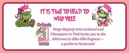 Welcome to Who-Ville Pageant and Vendor Market