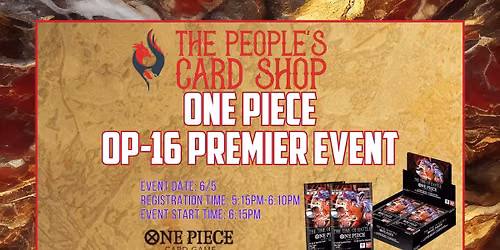 One Piece Card Game OP - 16 Release Event Day 1 at The People's Card Shop
