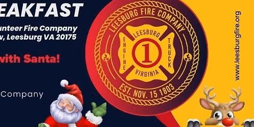 December LVFC Pancake Breakfast + Santa Photos