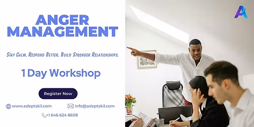 Anger Management Training \u2013 Oklahoma City, OK | In-Person & Live Virtual