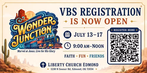 Wonder Junction VBS | Liberty Church Edmond