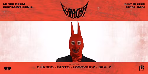 KRACAA + more @ Le Red Room | May 16