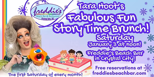 Tara Hoot's Fabulous Fun Story Time Brunch at Freddie's! 