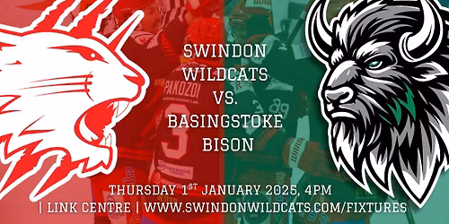 Swindon Wildcats v Basingstoke Bison (New Years Day)
