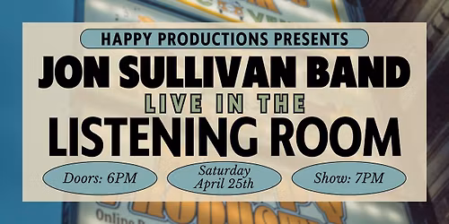 Jon Sullivan in The Listening Room