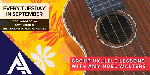 Group Ukulele Lessons with Amy Noel Walters