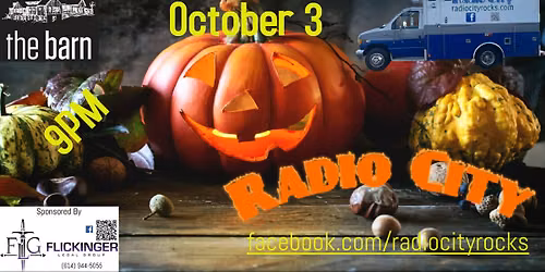Radio City - Fall Fest, The Barn (Dublin)