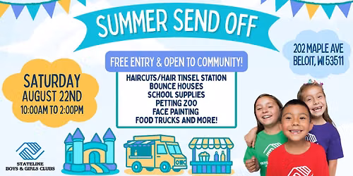 SBGC Summer Send Off \u2013 Free Community Event!
