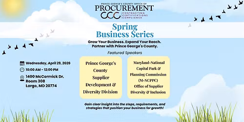 Spring Business Series