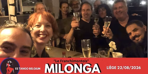 \ud83c\udf79 Abrazo Spritz Night | Milonga Le Franchimontois | Samedi 22 ao\u00fbt \u2022 20h30