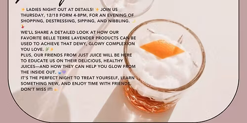 Ladies Night Out at Details. 