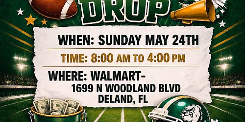 Deland Youth Football & Cheer Bucket Drop