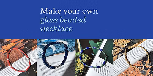 Make your own glass beaded necklace