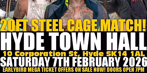 AMERICAN WRESTLING EPW HYDE 20FT STEEL CAGE MATCH!