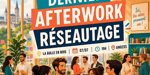 Pr\u00e9-inscription Afterwork r\u00e9seautage Peps\u2019Iz #30- Angers