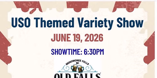 Old Falls USO Themed Variety Show