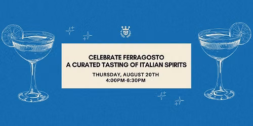 A Curated Tasting of Italian Spirits