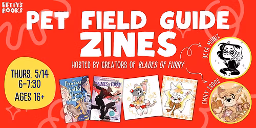 Pet Field Guide Zines with Deya Muniz & Emily Erdos!
