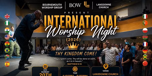 INTERNATIONAL WORSHIP NIGHT 2026