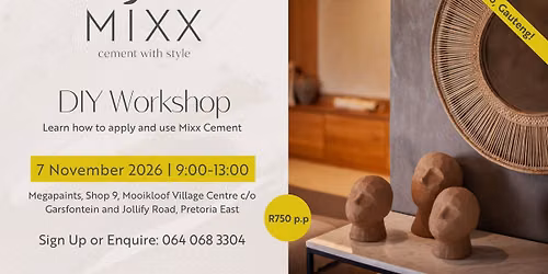 DIY Workshop at Megapaints Mooikloof!
