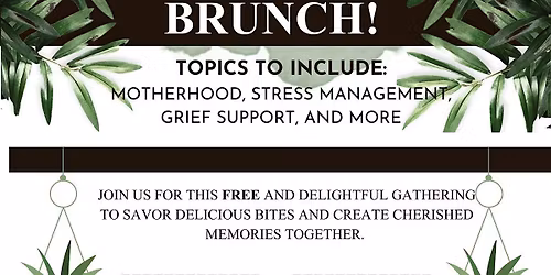 Mom Talk and Brunch
