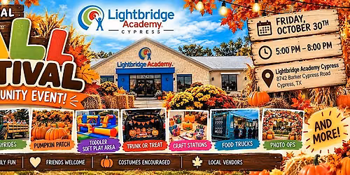 Free Fall Festival- Community Event!