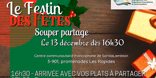 Le festin des fêtes - souper partage