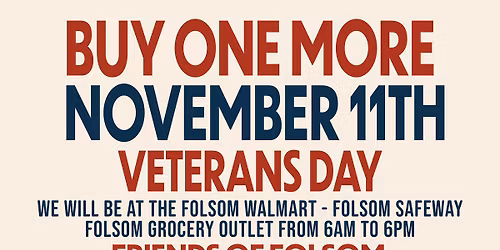 Buy One More - Friends of Folsom Turkey Drive