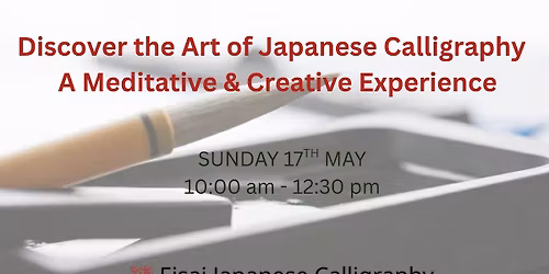 Discover the Art of Japanese Calligraphy \u2013 A Meditative & Creative Experience