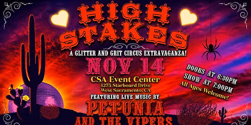 High Stakes! A Glitter and Grit Circus Extravaganza