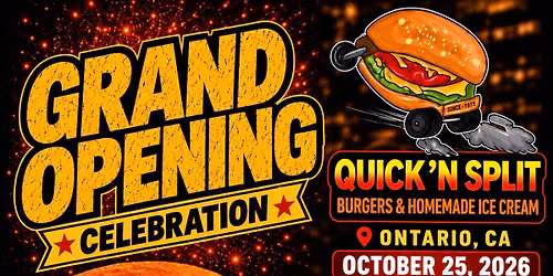 Ontario, Ca Quick \u2018n Split Grand Opening Celebration 