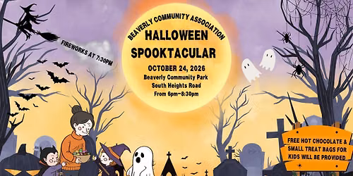 Halloween Spooktacular at the Beaverly Community Park 
