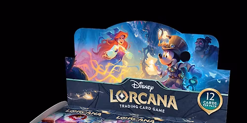 Disney Lorcana whispers in the well WIN-A-BOX at Fantasticon