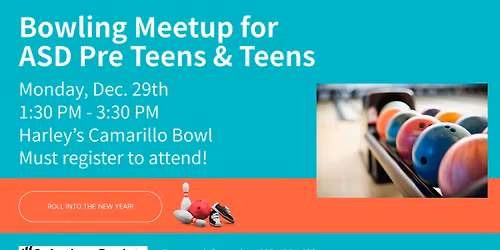Bowling Meet Up for ASD Pre Teens & Teens